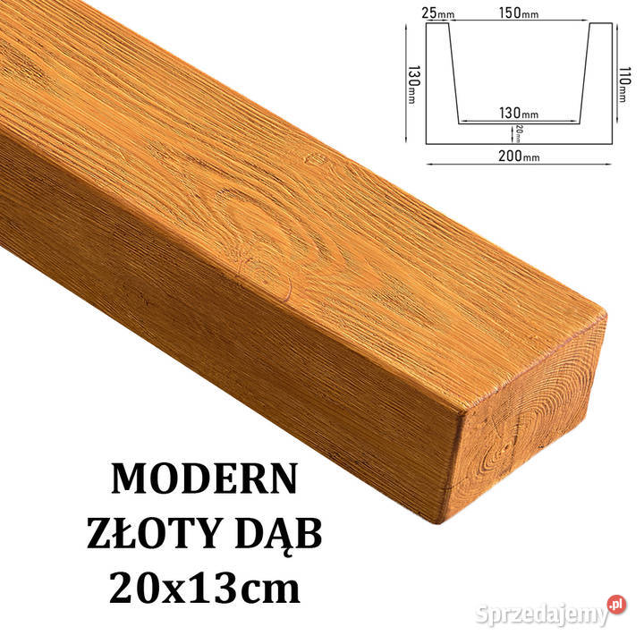 Belka Modern 20x13 ZŁOTY DĄB Gdów