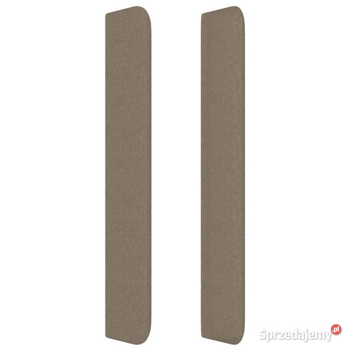 Zagłówek uszak taupe 103x16x118128 tkanina Warszawa
