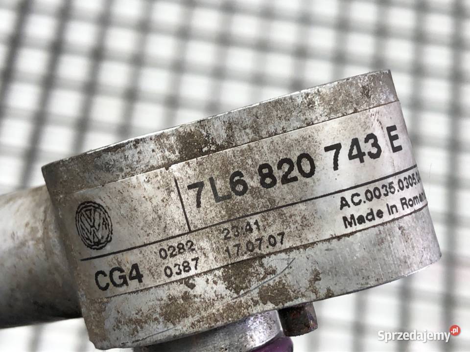 RURKA KLIMATYZACJI AUDI Q7 4L 7L6820743E 30 233