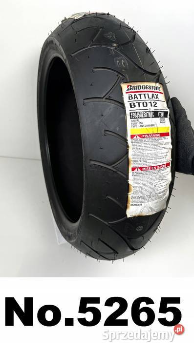 Opona motocyklowa BRIDGESTONE BATTLAX BT012 R 50 Łobżenica sprzedam