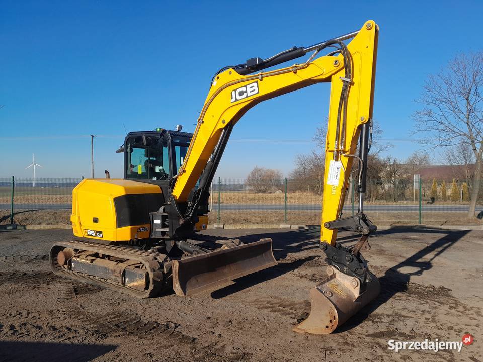 KOPARKA GĄSIENICOWA 9 TON JCB 86C2 90Z2 CAT Krotoszyn sprzedam