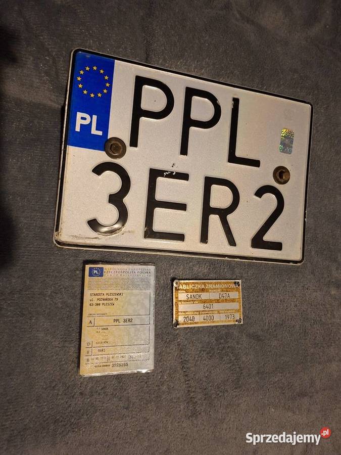 Sprzedam przyczepe d47a części Gizałki sprzedam