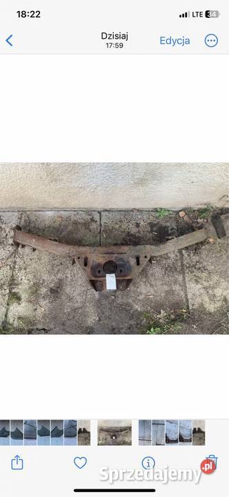 Belka tył BMW e21 śląskie Mszana