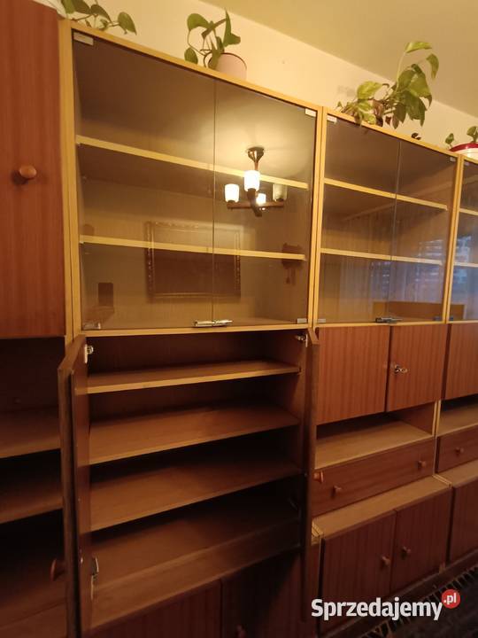 Regał meblościanka PRL stan