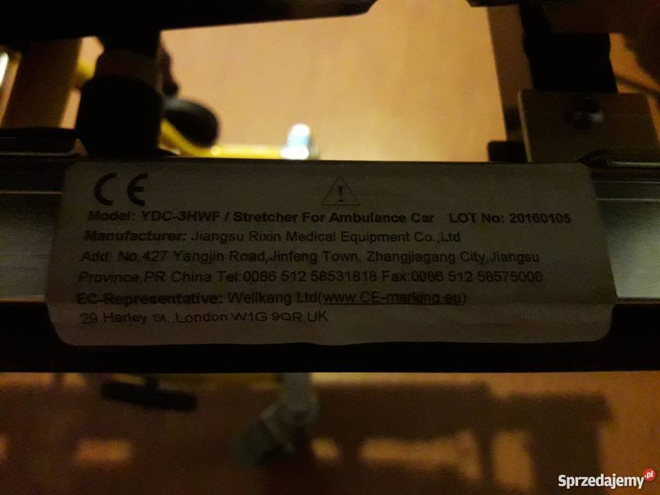 Nosze do karetki nowe folia na kołach Kielce sprzedam