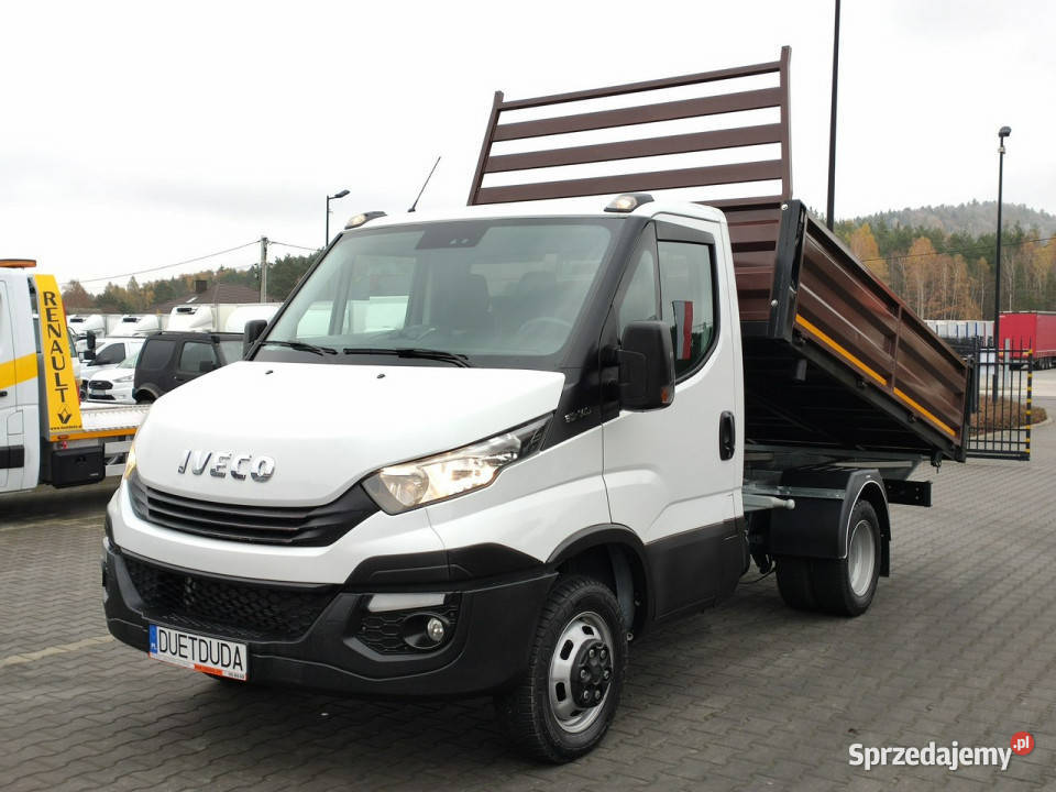 Iveco Daily 35C14 HIMATIC Wywrotka 3stronna Nowa centralny zamek Widełki