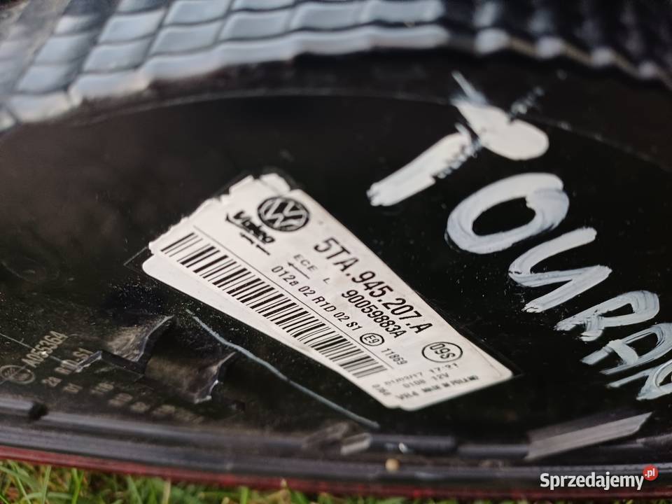 Lampa lewa tył VW Touran III 20152019 led migacz Wrocław