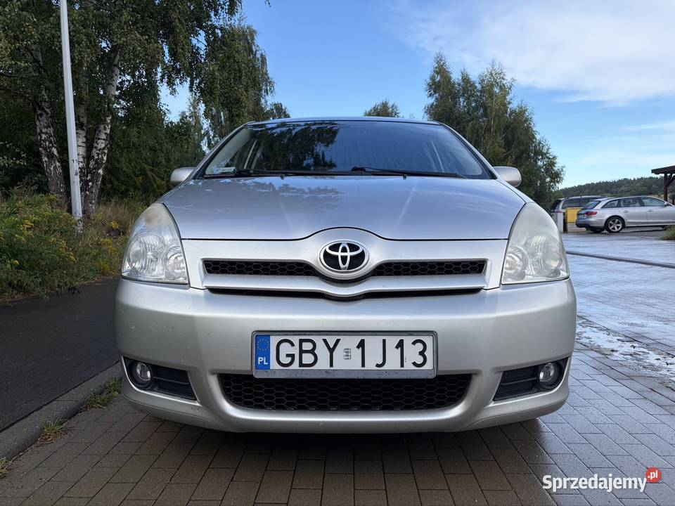 Toyota Corolla Verso 18 VVTi 129 z instalacją 255000km Bytów