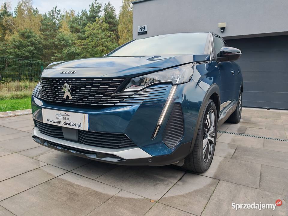 Peugeot 3008 II GT Lift 12b 131 2024r Gwarancja klimatyzacja świętokrzyskie Jędrzejów