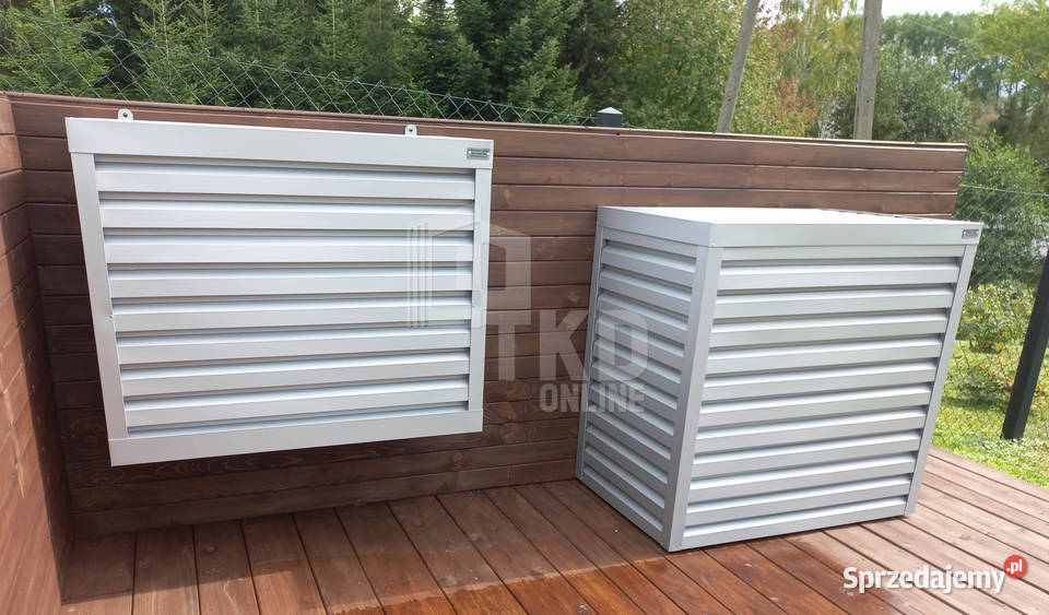 Osłona klimatyzatora pompy ciepła 70x40x130 Brzesko