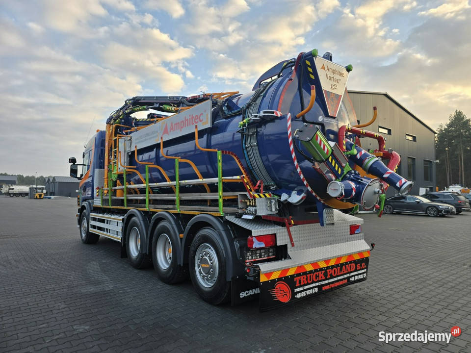 Scania Amphitec VORTEX G2 Ładowarka próżniowa Daleszyce