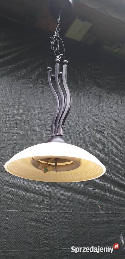 Lampka żyrandol duży styl grecki Białogard