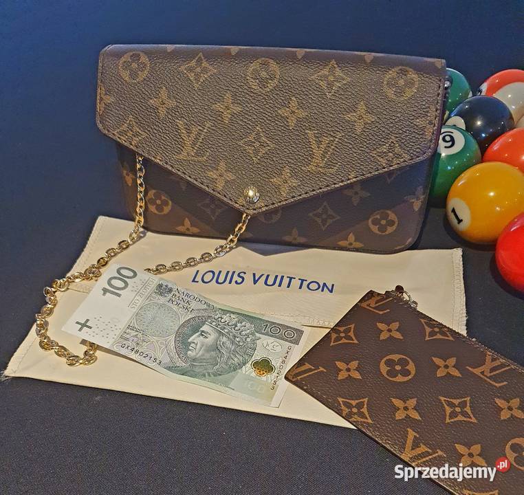 Louis Vuitton Felicie Monogram Canvas torebka