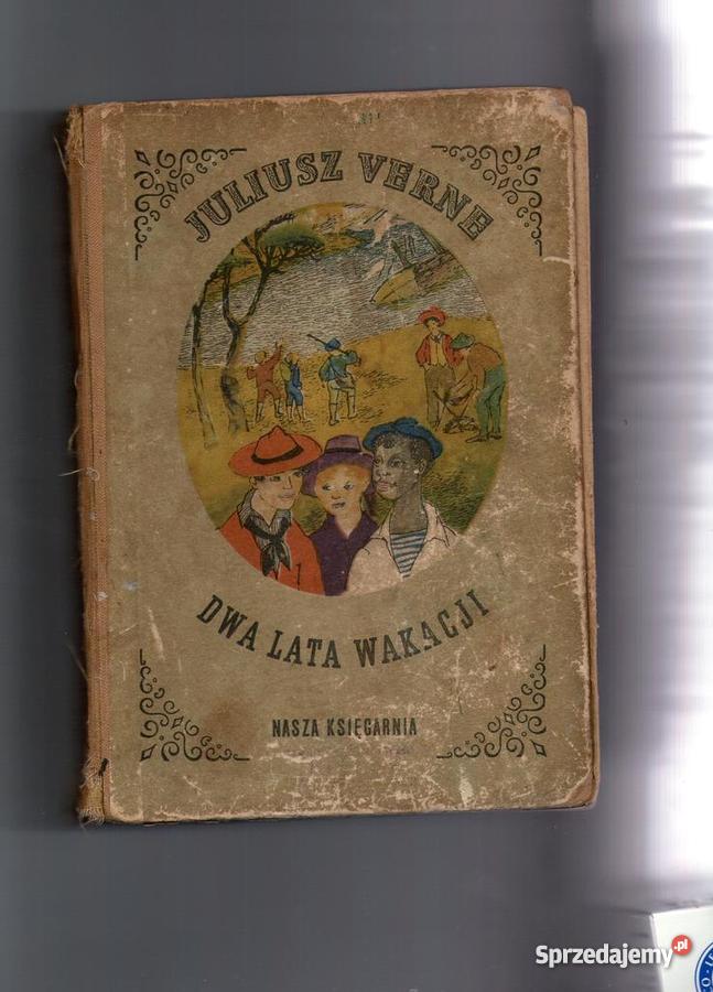 Dwa lata wakacjiJuliusz Verne1956 Książki dla dzieci Tarnów