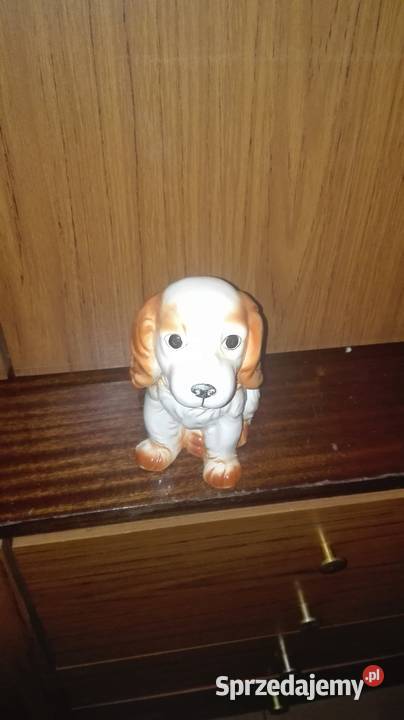 Porcelanowy piesek
