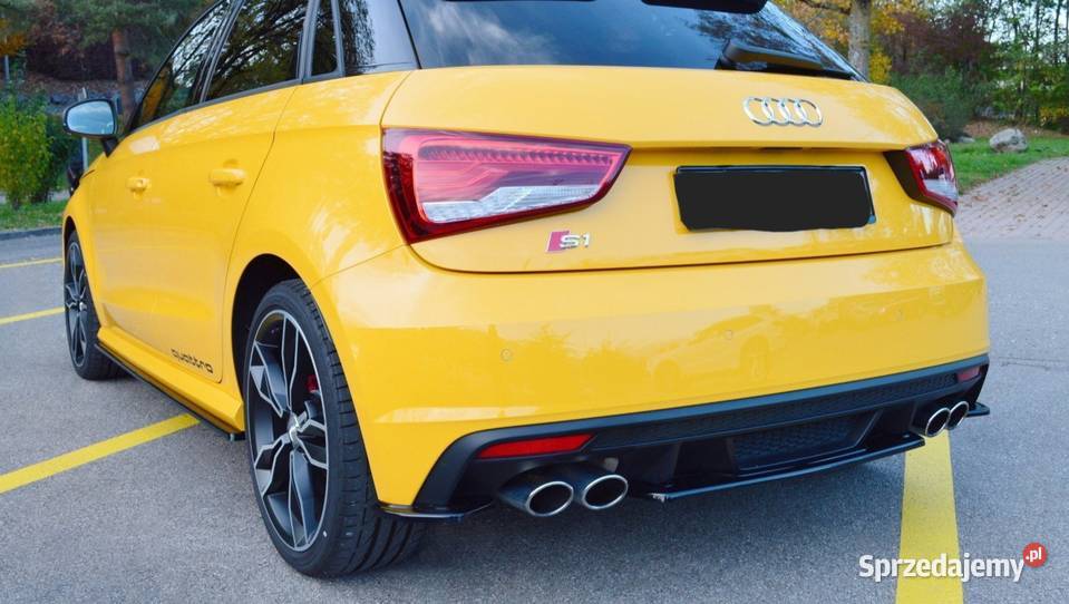 DYFUZOR TYLNY
DO
AUDI A1 S1 SSpoiler dyfuzor Rury wydechowe Bydgoszcz