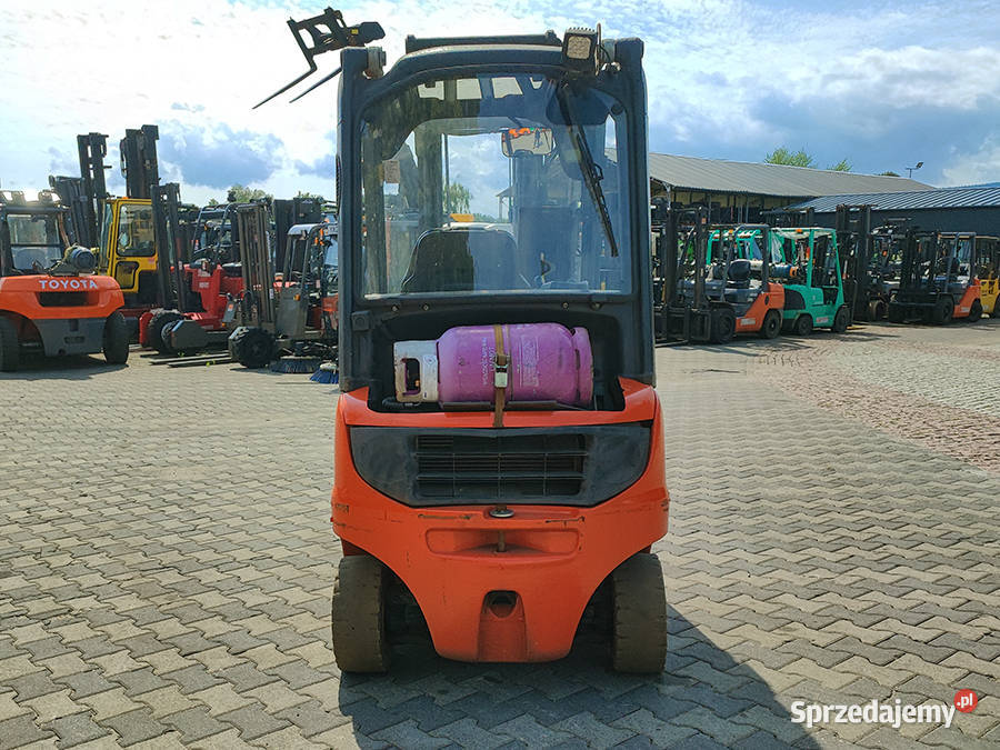Wózek widłowy Linde H16T01 16 t LPG triplex 547 Kęty sprzedam