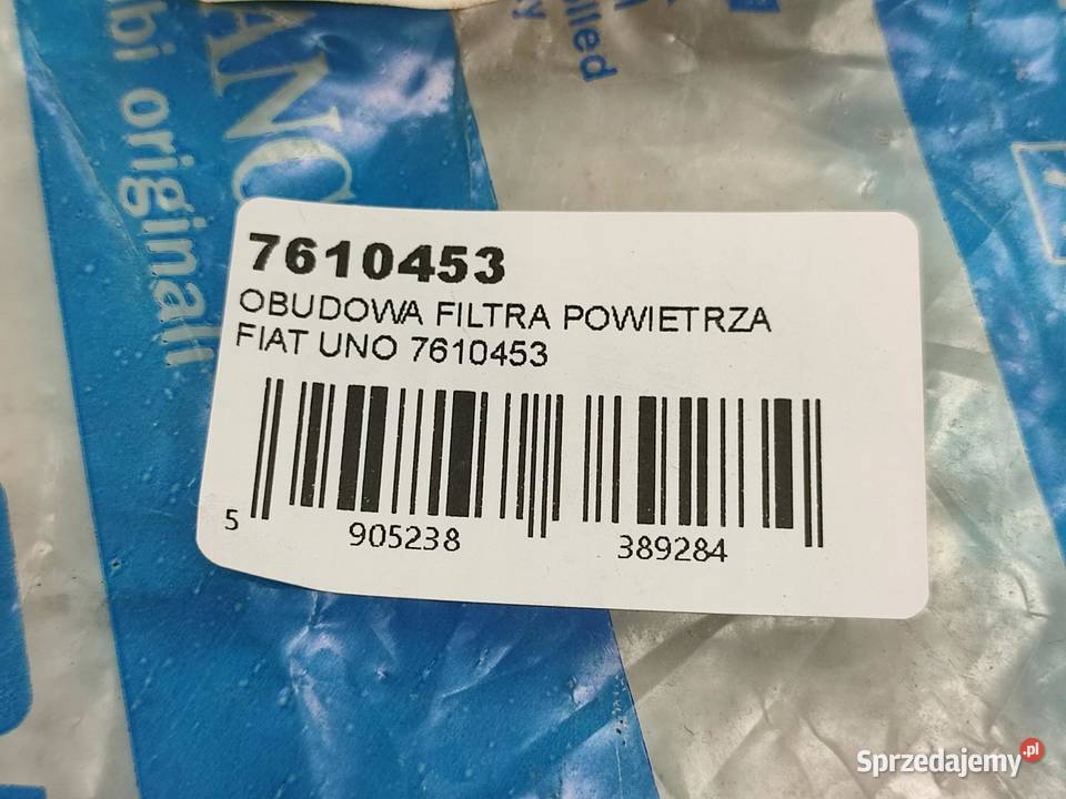 OBUDOWA FILTRA POWIETRZA FIAT PANDA 141 1983 osobowe lubelskie