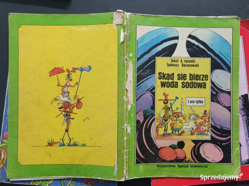 Tadeusz Baranowski 4 albumy pierwsze wydania Komiksy sprzedam