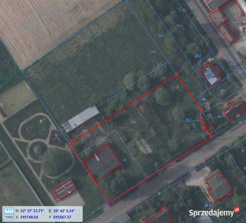 Działka przemysłowo-budowlana 4700 m2 Nowy Modlin / Nowy Dwór Mazowiecki