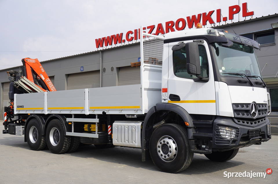 MercedesBenz Arocs 2633 burtowy HDS FASSI małopolskie Kraków