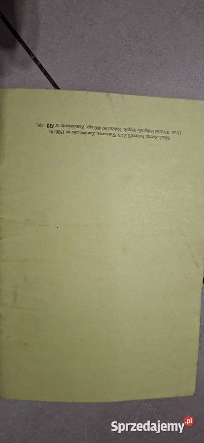 Zasiłki Wychowawcze ZUS 1991 1 wydanie niski Łęczyca