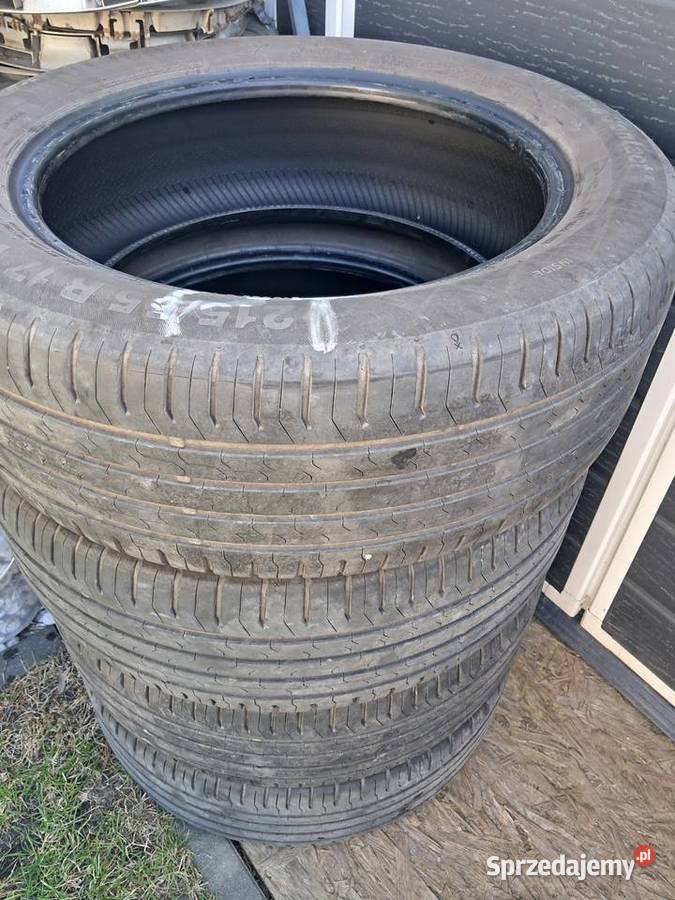 4 opony 215 55 17 letnie Continental 55 Piaseczno