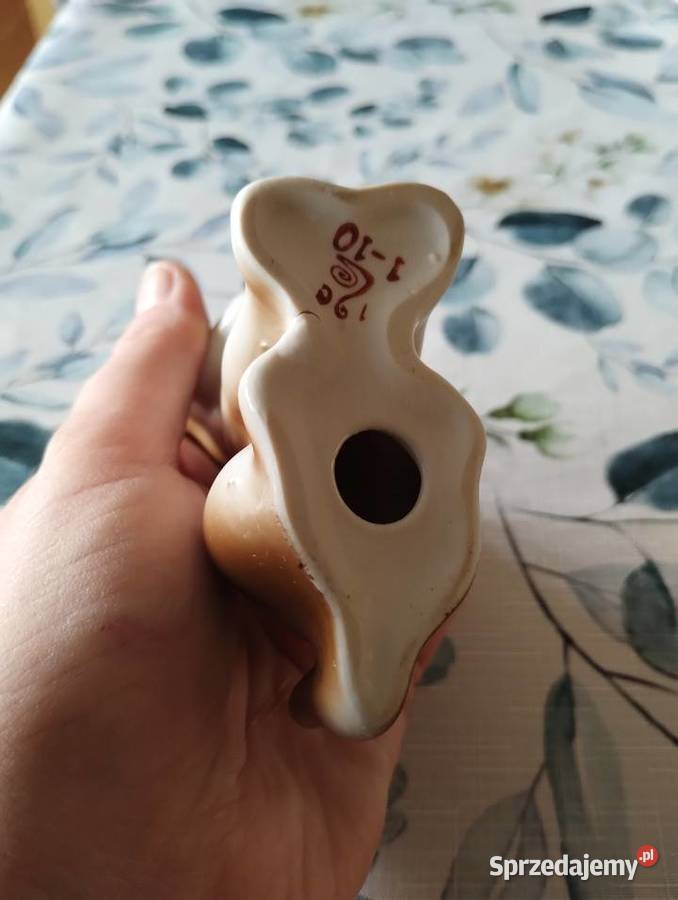 PRL figurka pies Łomonosow porcelana Pozostałe