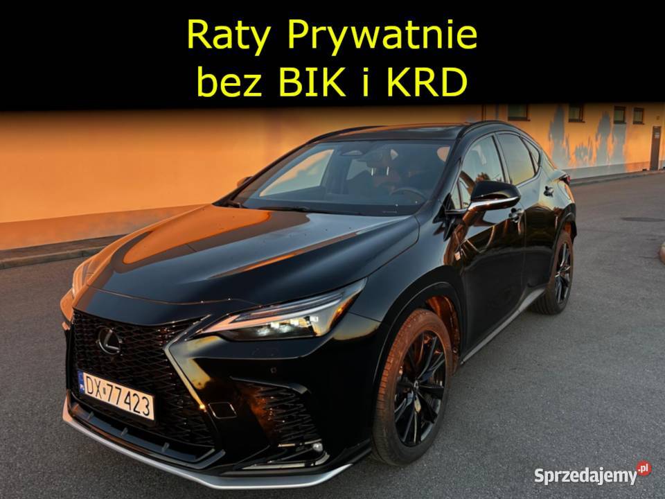 Raty Prywatnie Lexus NX II 2023 2.5 Luxury 450h+ F Sport AWD PLUG IN