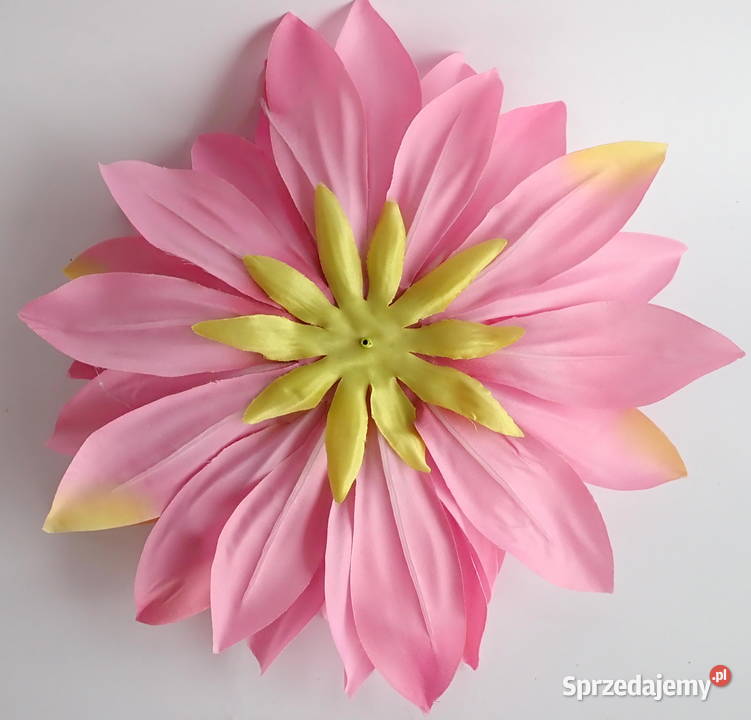 Kwiaty sztuczne Dalia XXL główki wyrobowe 28 śląskie Siewierz