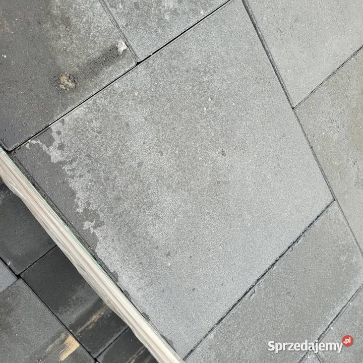 Płytka chodnikowa 40x40 grafit 55 podlaskie Hryniewicze