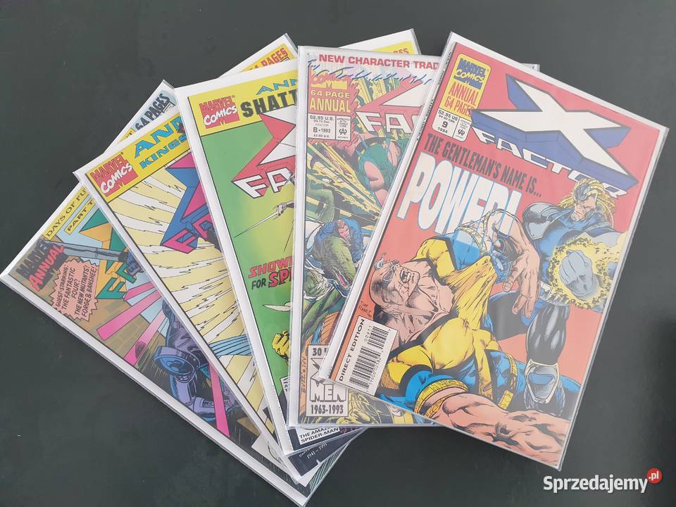 XFactor Annual 5 komiksów Marvel USA 19901994 Rok wydania 1990 Gdynia