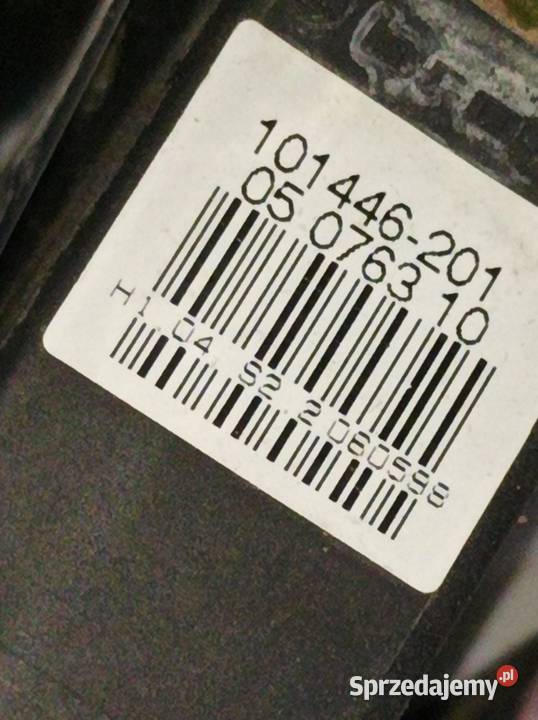 MECHANIZM SZYBY LEWY PRZÓD 101446201 Skoda Rok produkcji 1998