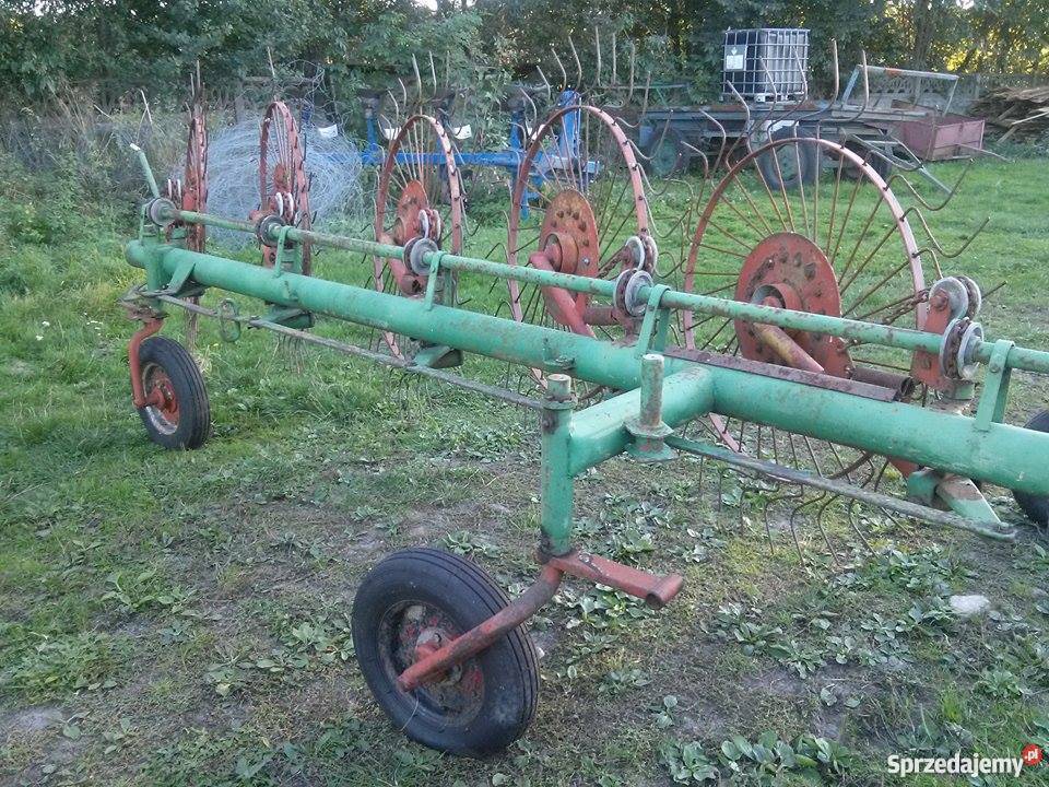 zgrabiarka karuzelowa karuzela do siana nieuszkodzony Maszyny rolnicze