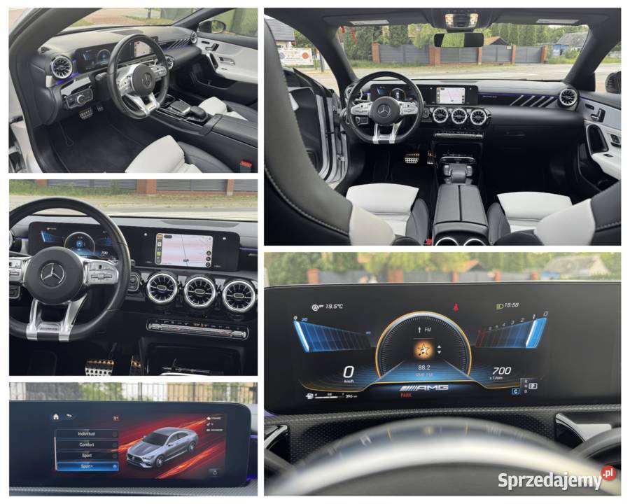 MercedesBenz CLA II 20 35 AMG 4MATIC 2022 elektryczne szyby CLA Piaseczno
