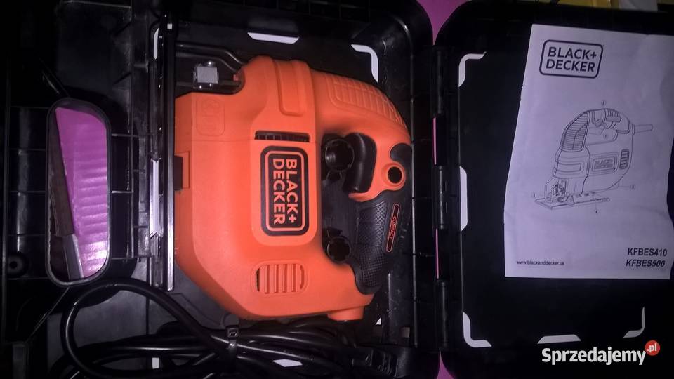 Wyrzynarka BlackDecker walizka nowa Mińsk Mazowiecki