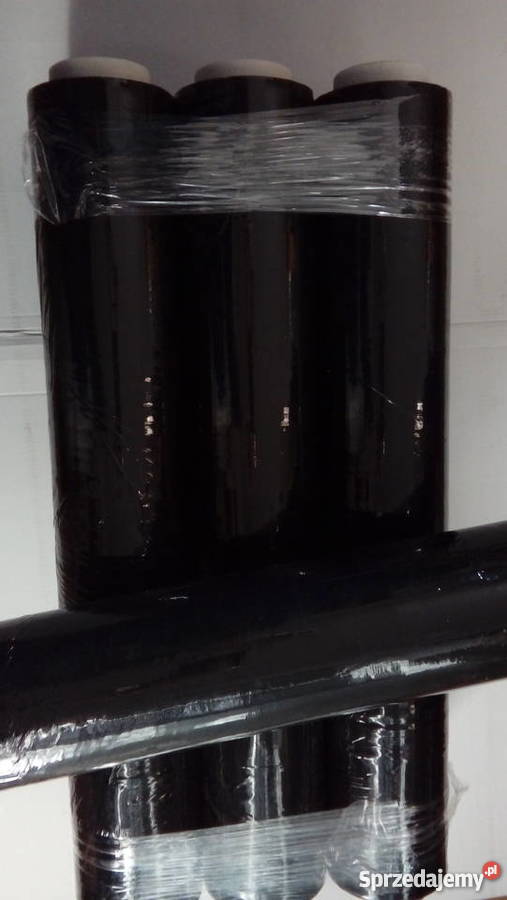 Folia stretch czarna super kryjąca