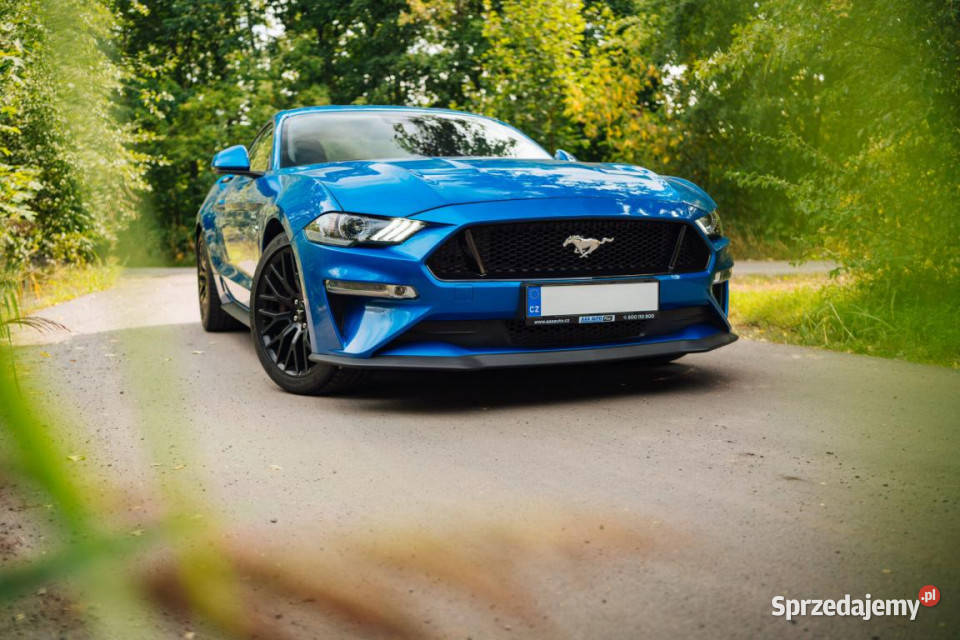 Ford Mustang GT V8 50 niebieski mazowieckie Piaseczno sprzedam