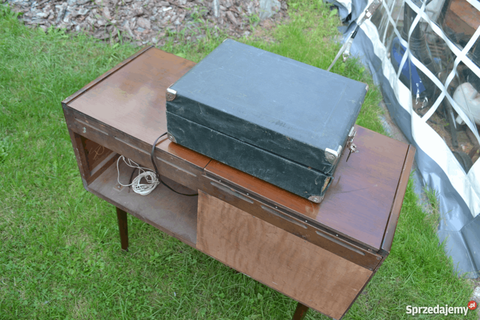 POLYPHON MUSIK Patefon Walizka Antyk Piotrków Trybunalski