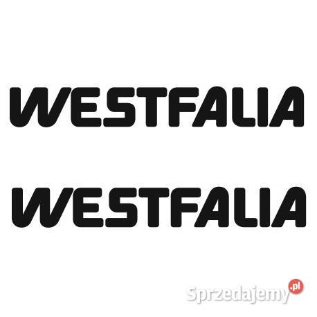 Westfalia naklejki 2 VW T1 T2 T3 T4 Volkswagen Akcesoria samochodowe śląskie Mierzęcice