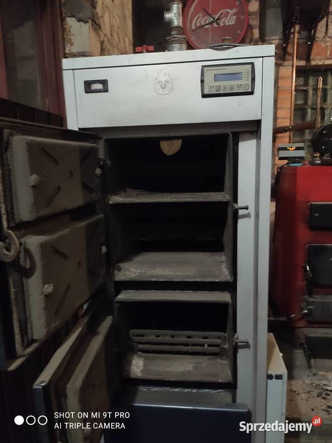 Piec kocioł ekogroszek z podajnikiem Nieporęt sprzedam