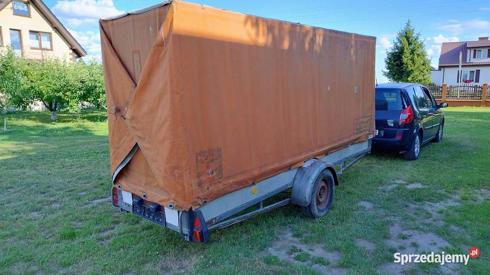 Przyczepka Przyczepa Handlowa Towarowa Bazarowa Kowale Pańskie
