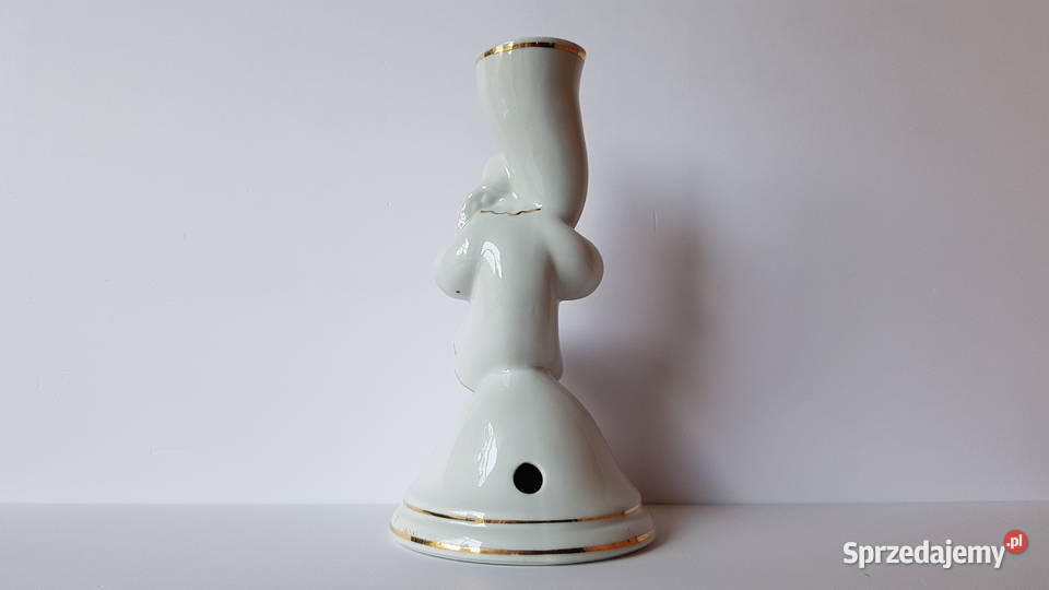 Lampa figurka Róg obfitości Ćmielów porcelana Porcelana i szkło Dąbrowa Górnicza
