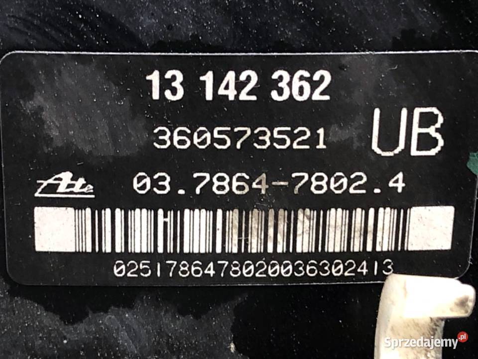 SERWO HAMULCOWE OPEL ZAFIRA B 13142362 Minivan