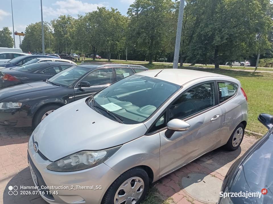 Ford Fiesta 2009r 18 diesel 75 auto radio lubelskie Włodawa