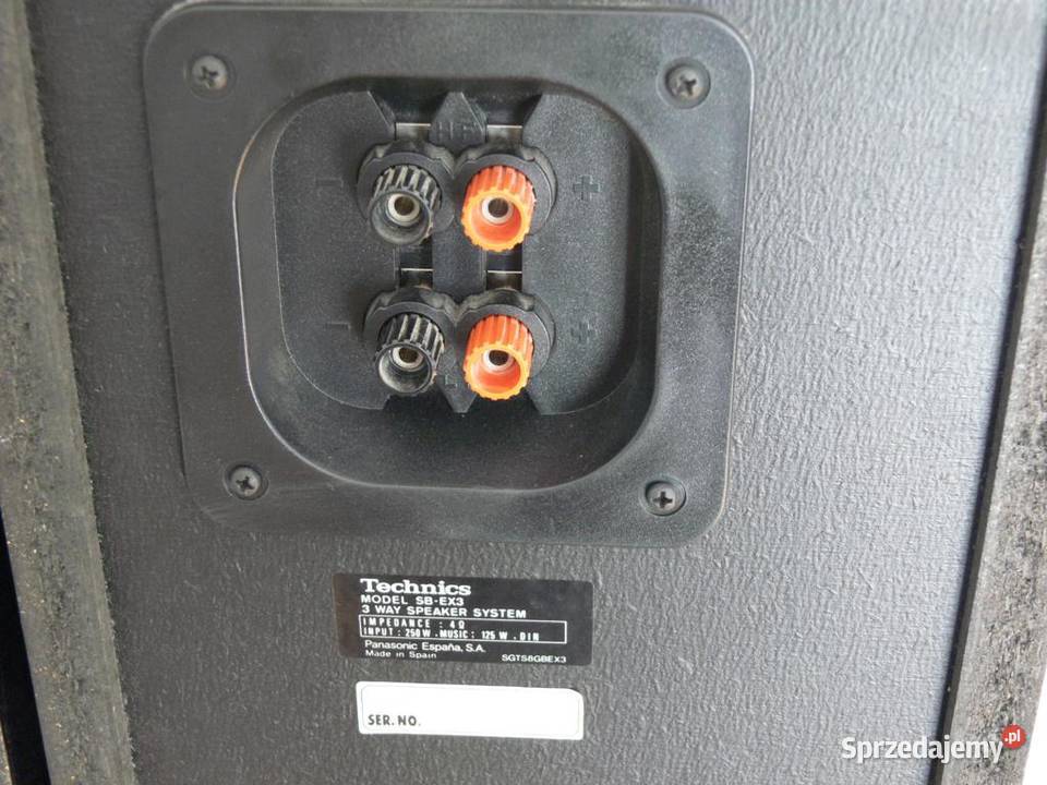 Kolumny Technics SBEX3 2 x 250 wat śliczne Elektronika Jasło