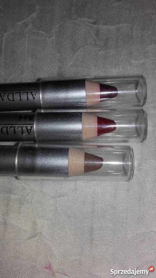 TRZY AMERYKAŃSKIE KREDKI DO UST wielkopolskie Piła