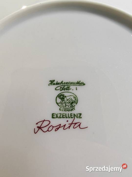 Zestaw porcelany hutschenreuter rosita obiad świętokrzyskie Sandomierz