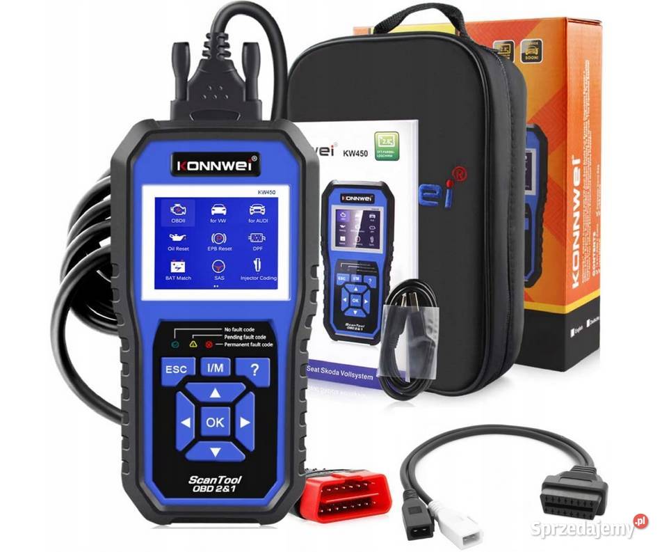 KONNWEI KW 450 Tester diagnostyczny Wyświetlacz lubuskie Gorzów Wielkopolski