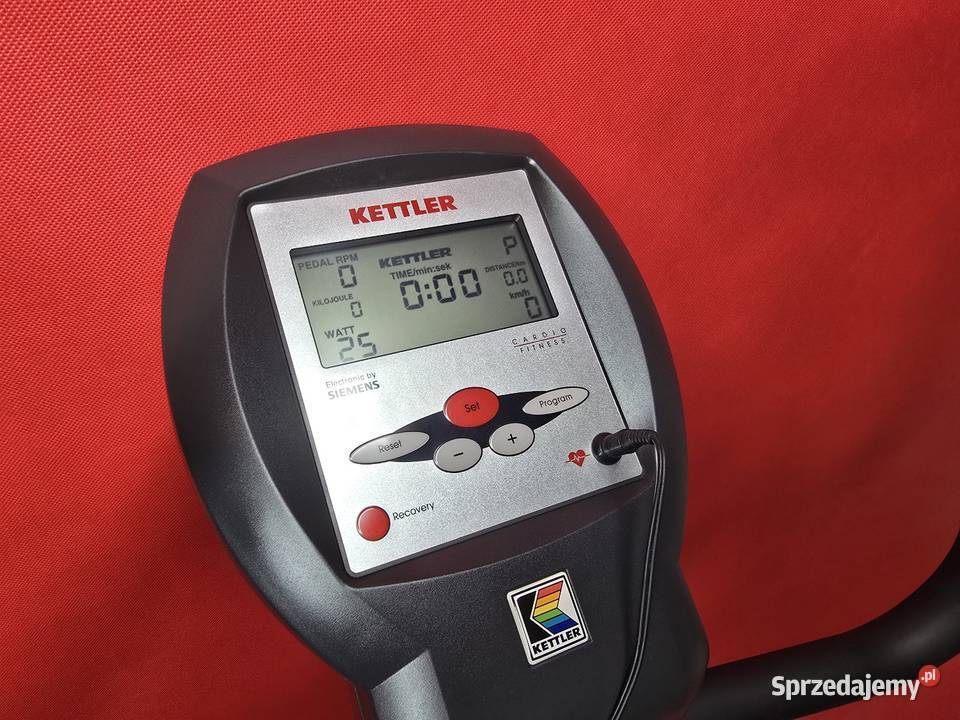 MOCNY ROWER KETTLER AX1 TRENINGOWY STACJONARNY Sport i Wypoczynek